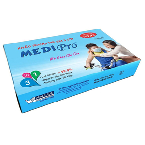 Khẩu trang y tế trẻ em 3 lớp Medipro