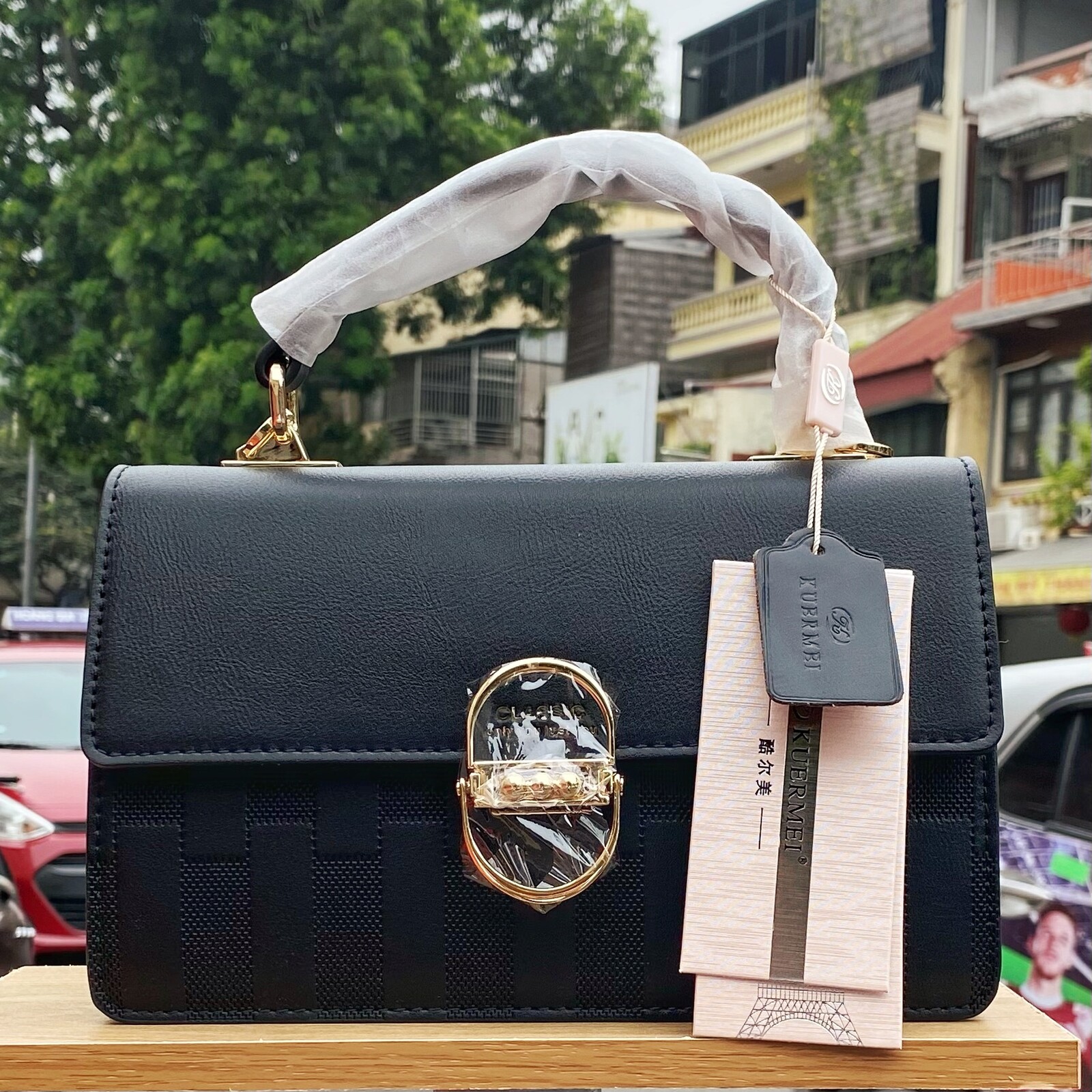 TÚI XÁCH TAY / ĐEO VAI NỮ KUERMEI F1295 CHÍNH HÃNG