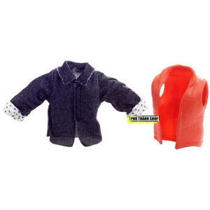 BỘ 2 ÁO KHOÁC DÀI TAY & SÁT NÁCH MÔ HÌNH WWE KUSHIDA (ELITE 88)