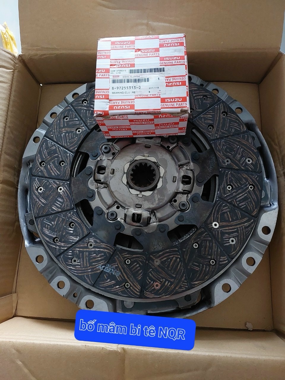 Lá côn, mâm bàn ép xe tải ISUZU 5 tấn NQR 4HK1