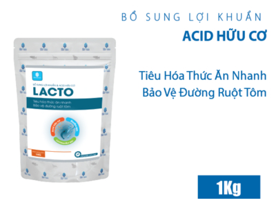 LACTO UV- BỔ SUNG LỢI KHUẨN VÀ ACID HỮU CƠ