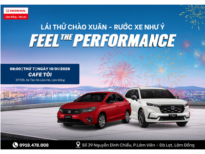 LÁI THỬ ĐẦU XUÂN - RƯỚC XE NHƯ Ý