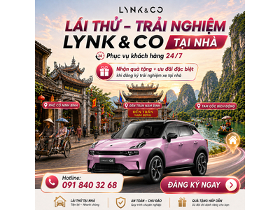 LÁI THỬ TẠI NHÀ - NHẬN QUÀ ƯU ĐÃI