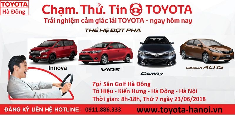 Hướng Dẫn Đặt Lịch Lái Thử Xe Toyota Nhanh Nhất đặt lịch lái thử Toyota tại đại lý Thăng Long