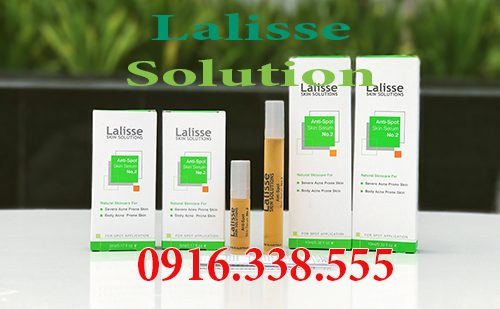 Lalisse Anti-Spot Skin Serum No. 1, 5ml và Lalisse Anti-Spot Skin Serum No. 2, 5ml