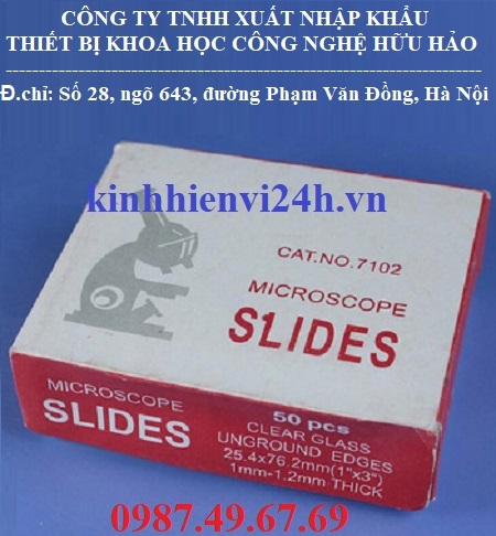 Lam kính hiển vi CAT No.7102