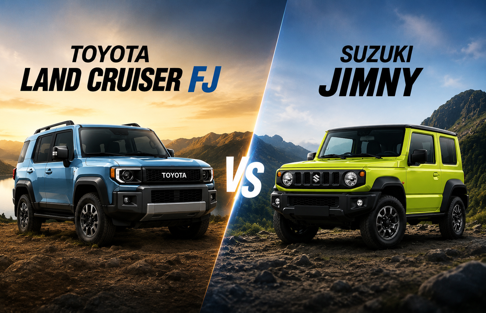 SUV Địa Hình Cỡ Nhỏ: Chọn Toyota Land Cruiser FJ Hay Suzuki Jimny?