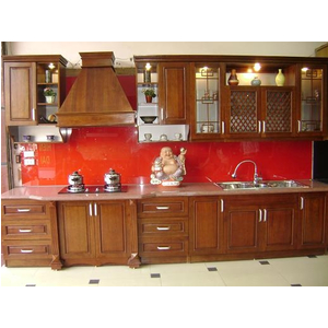 Lắp đặt kính màu trang trí phòng bếp Quận Đống Đa Hà Nội