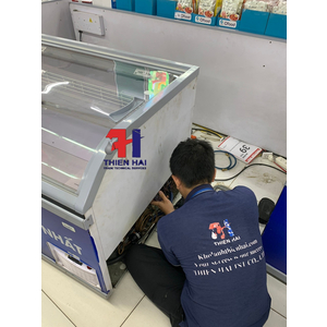LẮP ĐẶT MÁY NÉN CHO 3 TỦ ĐÔNG SHOWCASE TẠI WINMART BUÔN MÊ THUỘT