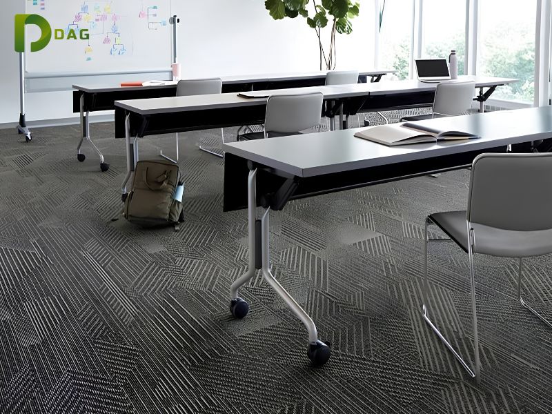 Lắp đặt thảm tấm Hà Nội cắt dưỡng hộp điện âm sàn và nắp grommet