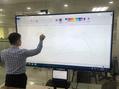 Nơi cho thuê tivi cảm ứng, tương tác cho hội hợp, triển lãm tại tp hcm tốt nhất