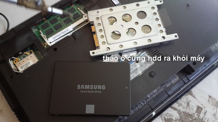 nâng cấp ổ cứng ssd
