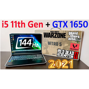 Laptop Acer Nitro 5 Gaming AN515 57 5669 i5 11400H/8GB/512GB/144Hz/4GB GTX1650/Win11 ZIN 99%