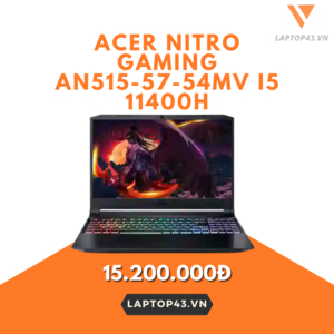 Laptop Acer Nitro Gaming AN515-57-54MV i5 11400H/8GB/512GB/15.6FHD/NVIDIA GeForce RTX3050 Full AC
