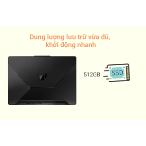 Laptop ASUS TUF Gaming FA506IHR-HN019W Ryzen 5 4600H/ Ram 8GB/ SSD 512GB/ VGA 1650 4G/ Màn Hình 15.6'