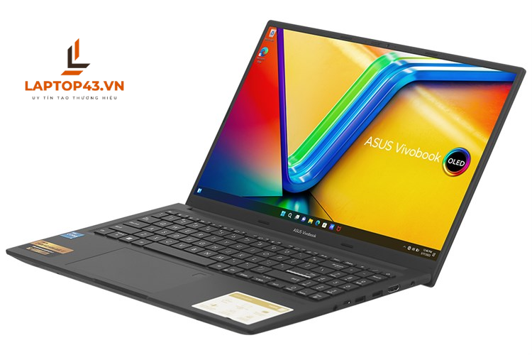 Laptop Asus Vivobook 15 OLED A1505VA-MA467W | i5 13500H | 16GB | 512GB | 2.8K OLED 120Hz | Win11 | Đen | New Full Box + BH hãng 24 tháng