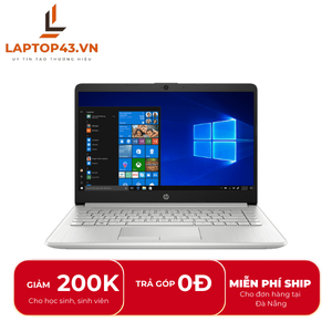 Laptop HP 14s-dk0117AU Ryzen 3-3200U/ 4GB/ 256GB/ FullAC