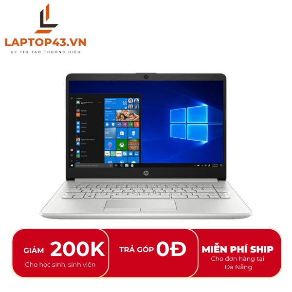 Laptop HP 14s-dk0117AU Ryzen 3-3200U/ 4GB/ 256GB/ FullAC