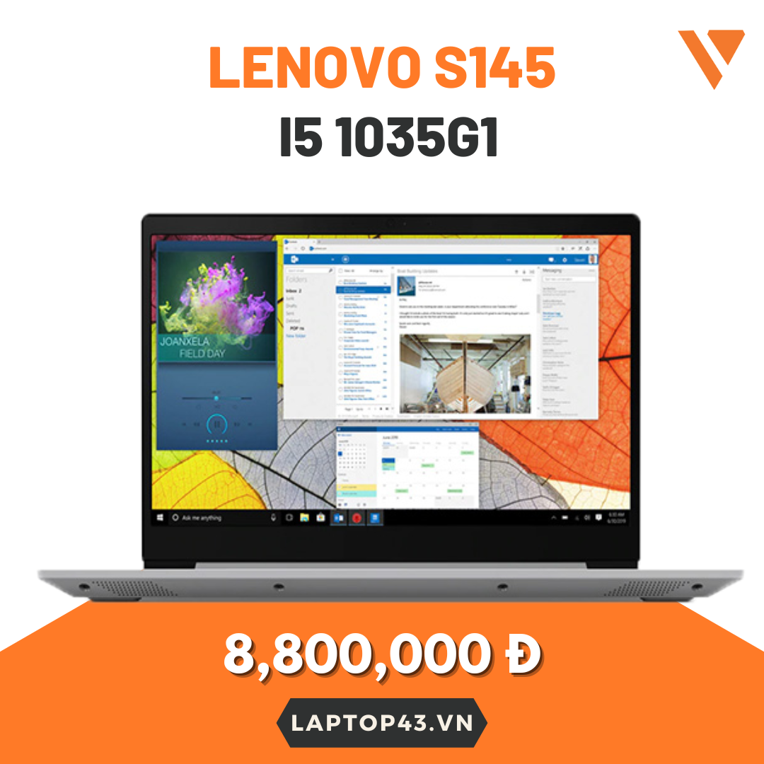 Lenovo S145 i5 1035G1 Ram 8G SSD 256G 15.6FHD Full AC