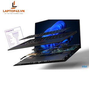 NBLN0987 NB Laptop LENOVO ThinkPad X1 Carbon Gen 13 21NX0039VN U7-255H/32GDR5X/512GSSD/14WUXGA/FP/IR/WL/BT/3C57/W11PRO/LKB/3Y/ĐEN