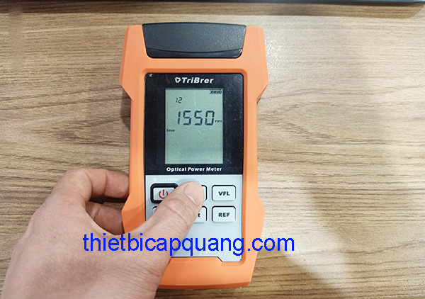 Lấy kết quả trên máy đo công suất quang như thế nào