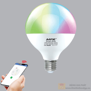 Đèn Led bulb MPE smart wifi LB-13/SC 13W