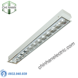 Máng Đèn LED Phản Quang Âm Trần 1x18W 1215x185 - LDA118 - Duhal