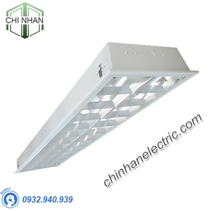 Máng Đèn LED Phản Quang Âm Trần 2x9W 605x300 - LDA209 - Duhal