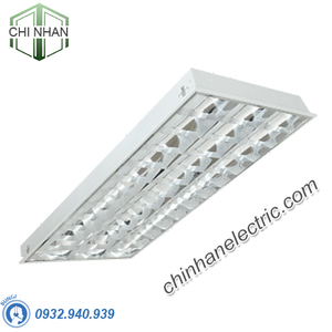 Máng Đèn LED Phản Quang Âm Trần 3x18W 1215x605 - LDA318 - Duhal