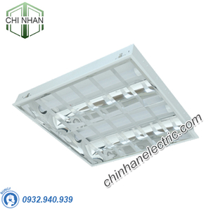 Máng Đèn LED Phản Quang Âm Trần 2x9W 605x605 - LDA6209 - Duhal