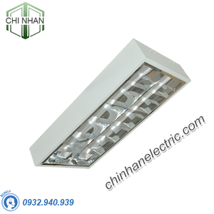 Máng Đèn LED Phản Quang Lắp Nổi 2x9W 610x300 - LDN209 - Duhal