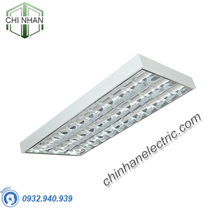 Máng Đèn LED Phản Quang Lắp Nổi 3x18W 1220x610 - LDN318 - Duhal