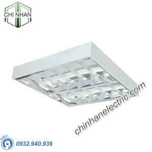 Máng Đèn LED Phản Quang Lắp Nổi 2x9W 610x610 - LDN6209 - Duhal
