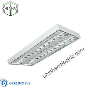 Máng Đèn LED Phản Quang Lắp Nổi 2x18W 1220x610 - LDN6218 - Duhal