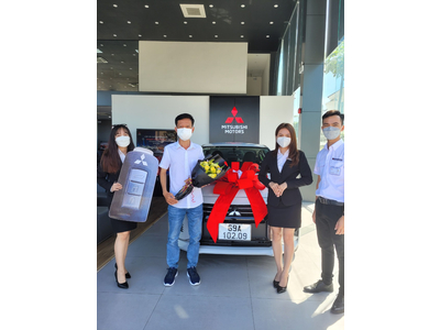 Lễ bàn giao xe Attrage MT đến từ Cà Mau