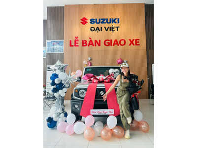 Lễ bàn giao xe cho Quý Khách Hàng tại Suzuki Đại Việt Quận 2