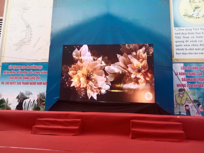 Màn hình led dùng cho trường học khai giảng năm học mới, tổng kết năm học