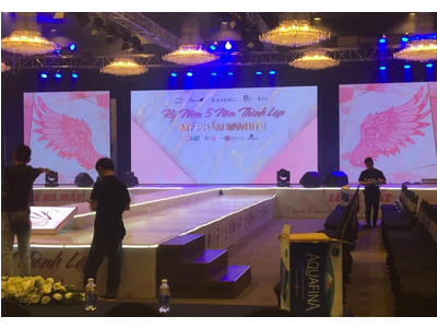 Led screen rental, event organization for businesses, companies, New Year.....