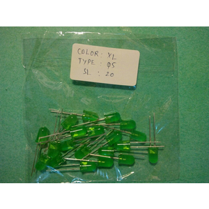 LED đơn xanh lá, 1 túi 20 bóng