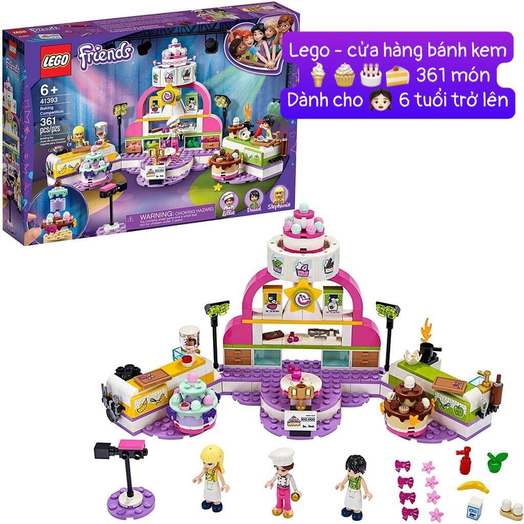 Lego 41393- 361 món phụ kiện - Cuộc Thi Làm Bánh Kem
