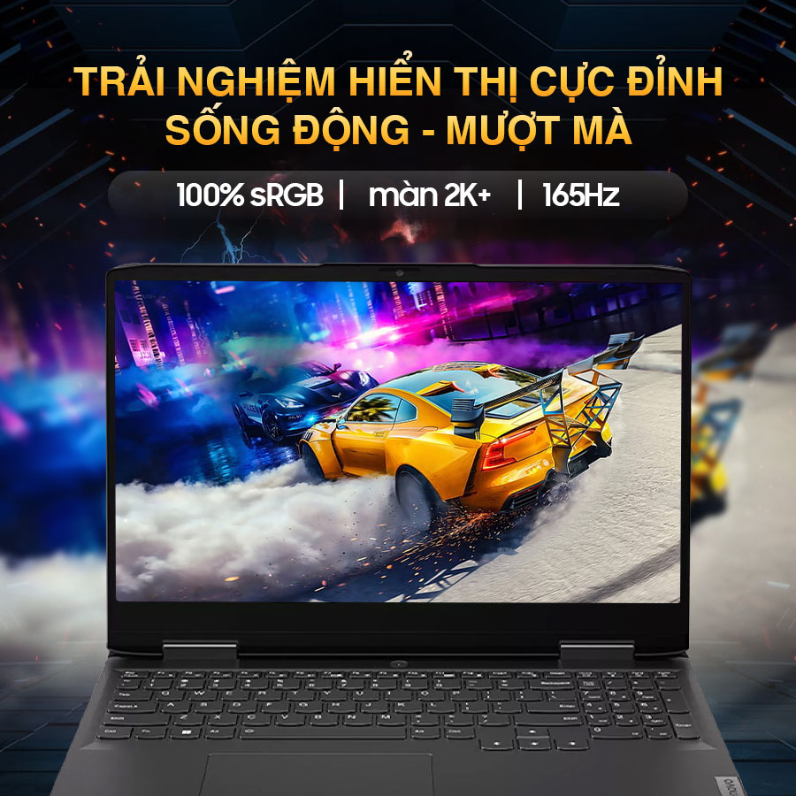 Lenovo GeekPro G5000 2023 Ryzen 7 7840H RAM 16GB SSD 512GB RTX 4050 15.6 2.5K 165Hz ( Sẵn Hàng Đà Nẵng) NEW