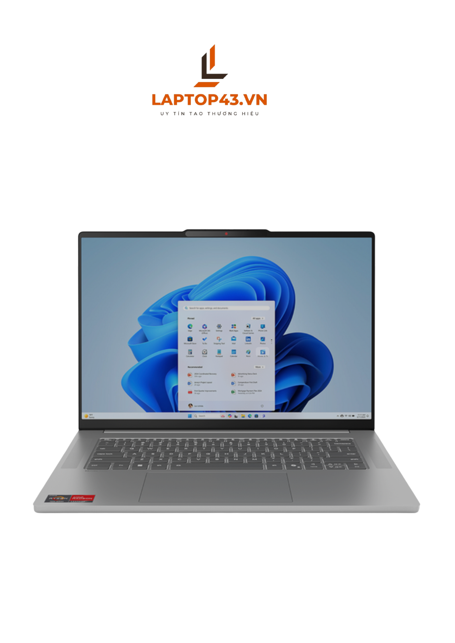 Lenovo IdeaPad Slim 5 15ARP10 83J3001DVN (Ryzen™ 7-7735HS | 16GB | 512GB | AMD Radeon™ 680M | 15.1inch WQXGA OLED | Win 11 | Xám tại Đà Nẵng