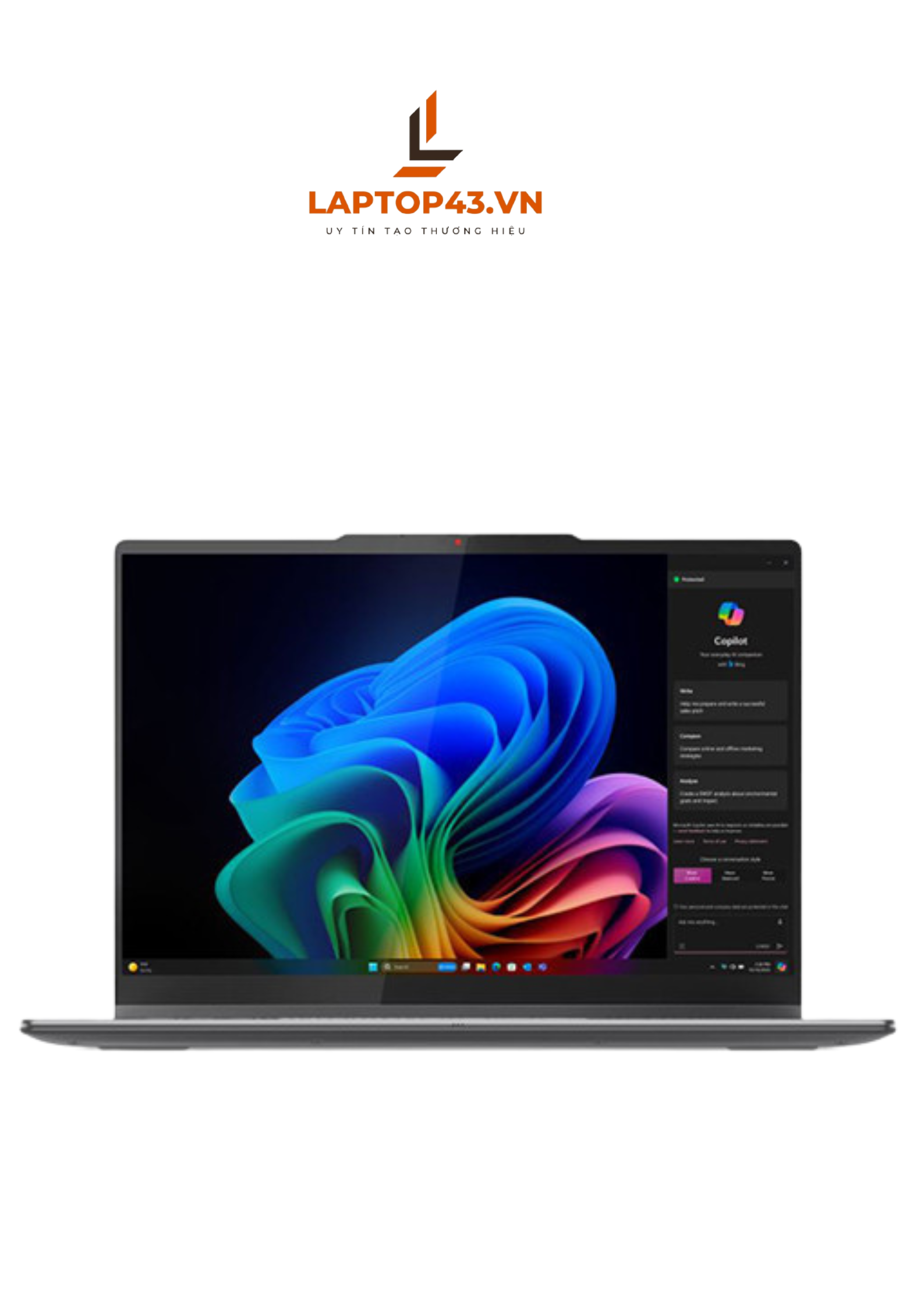 Lenovo Yoga 7 2in1 14ILL10 83JQ0049VN (Core™ Ultra 7 258V | 32GB | 1TB | Intel® Arc™ Graphics 140V | 14inch 2.8K OLED | tại Đà Nẵng