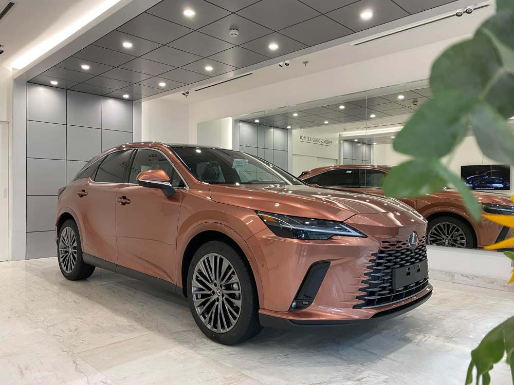 Lexus RX 350h Luxury màu đồng Sonic Copper (4Y5)