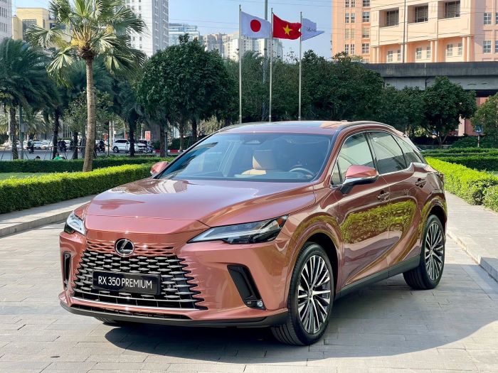 Lexus RX 350 màu đông sonic sopper (4Y5)