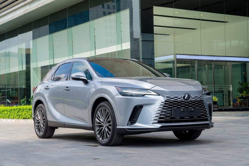 Lexus RX 350h Luxury màu Bạc Sonic Iridium (1L2)