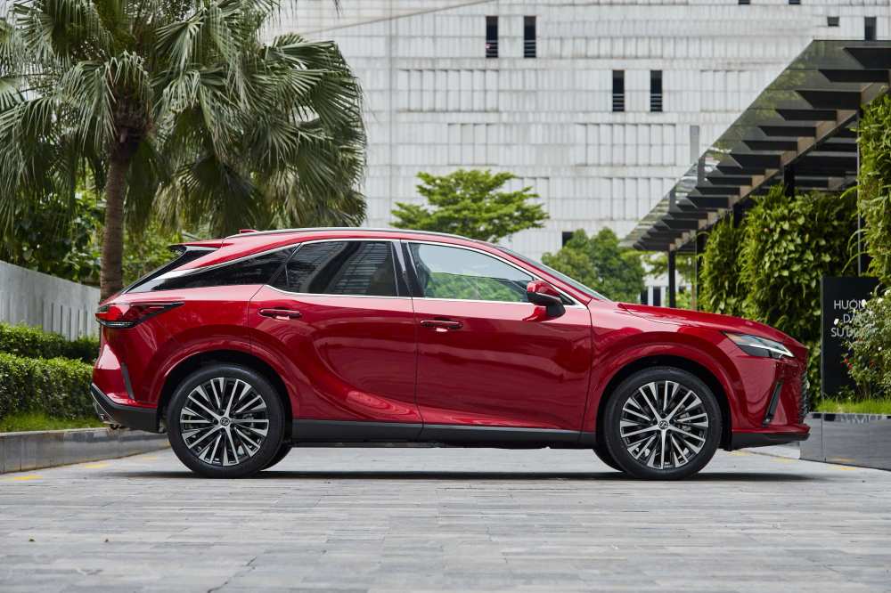 Lexus RX 350h Premium màu đỏ Red Mica Red Mica Crystal Shine (3R1)