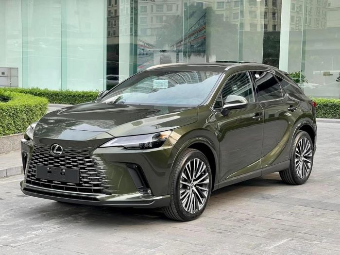 Lexus RX 350h Premium màu xanh Terrane Khaki Mica Metallic (6X4)