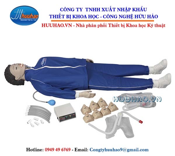 Mô hình sơ cấp cứu toàn thân có bộ điều khiển - Công ty Hữu Hảo