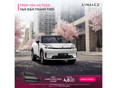 LÌ XÌ ĐẦU NĂM - KHAI XUÂN HỨNG KHỞI VỚI QUÀ TẶNG HẤP DẪN KHI MUA XE LYNK & CO